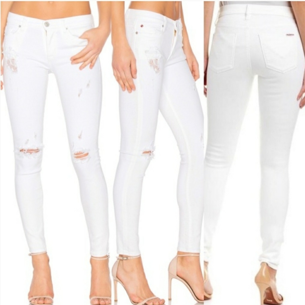 HUDSON NICO midrise skinny jeans !